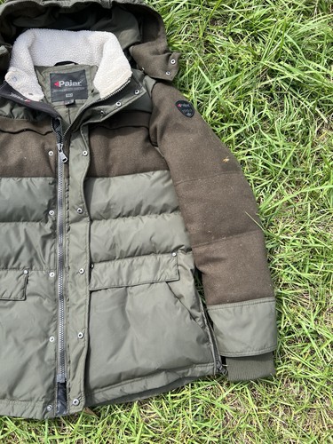 Pajar 1963 Penfield Mid Length Down 4 Layer Construction Parka Jacket Green Gr. L - Bild 4 von 19