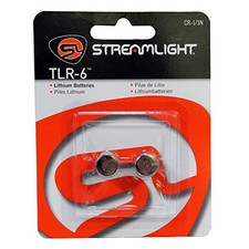 Streamlight CR 1/3N Lithium Batteries for TLR-6 Weapon Lights, 2-Pack (69271)