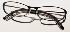 Originale JONES NEW YORK J420 Eyeglasses BLACK New Metal 53-16-135