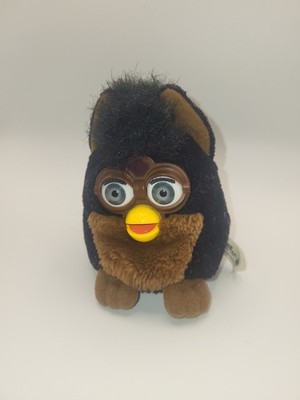 Original und seltener Furby von Hasbro Tiger Electronics, 1999, ca. 12 cm hoch