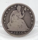1854-O United States Seated Liberty Half Dollar 50C Lot. H279