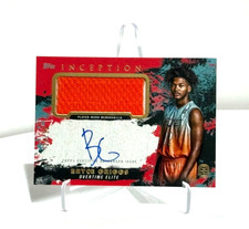 RPA /25! Bryce Griggs 2021 Topps Inception OTE Player-Worn Relic Auto #'d 24/25