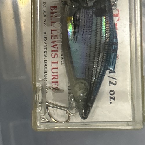 Señuelo de pesca Bill Lewis Rattletrap Lectric Shad 1/2 OZ sin RT-L1 NUEVO DE STOCK B252 - Imagen 4 de 8