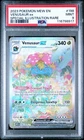 2023 POKEMON MEW EN-151 SPECIAL ILLUSTRATION RARE #198 VENUSAUR EX PSA 9