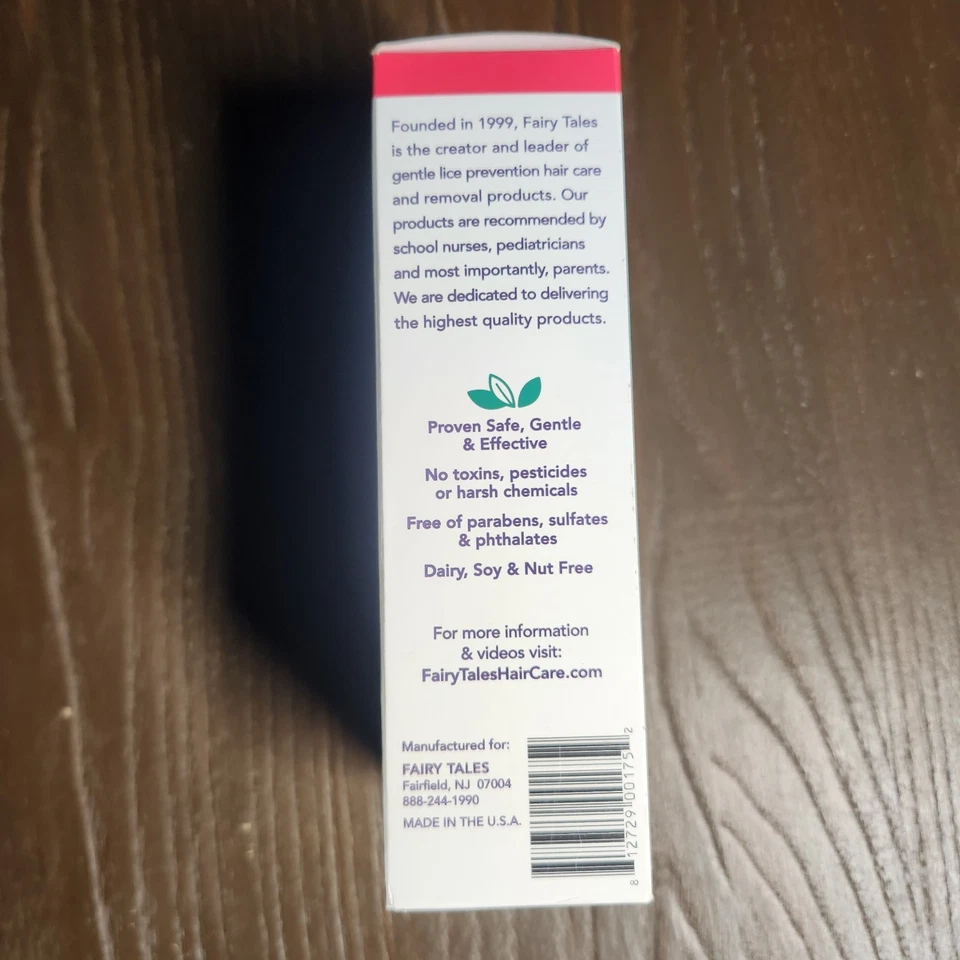 Fairy Tales Lice Good-Bye набор для выживания мусс для лечения вшей - расческа и зажим - Изображение 4 из 4