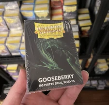 Dragon Shield Matte Dual Sleeves - Gooseberry - Standard 100ct ATM 15066 MTG