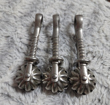 Antique Victorian Clam Shell Skirt / Dress Lifter Clamp - Set Of 3 Matching