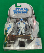 Star Wars 2008  Legacy Collection CLONE TROOPER BD16 BLUE w Build a Droid NEW