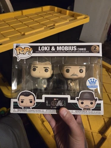 Funko Pop! Marvel: 1893 Loki & Mobius 2-Pack Shop Funko Exclusive