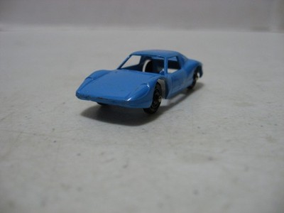 Vintage Unbranded Marx Clone Blue Porsche 904 Diecast Car Toy - 2-7/16'' Long