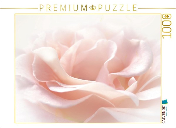 Calvendo Puzzle Die Rosa Rose 1000 Teile Puzzle Quer | 1000 Teile Lege-GrößE 64X-image