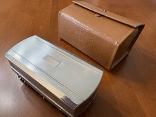 Metalfield The Weekender Vintage Brush Comb Razor Shaving kit, leather case