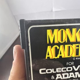 Monkey Academy ColecoVision Coleco Cartridge With Homemade Manual #ML