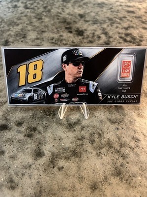 Kyle Busch #18 Silver Card 