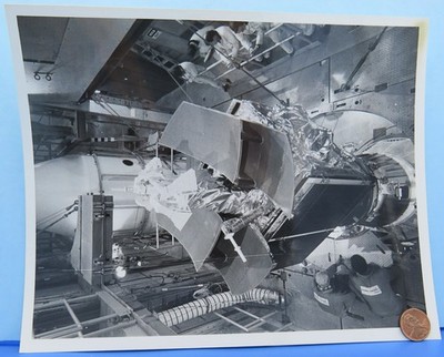 NASA PRESS PHOTO vtg STS-2 Space Shuttle COLUMBIA RCA-D SATCOM Satellite