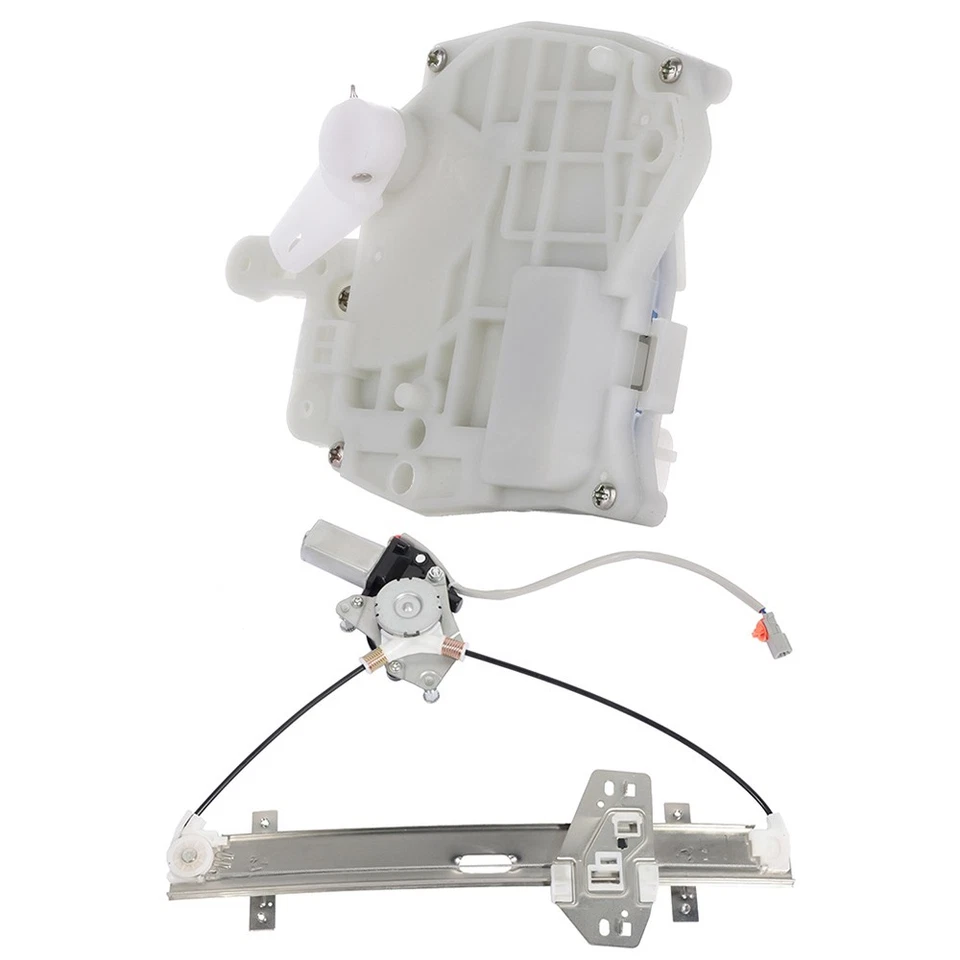 Regulador de ventana y actuador de cerradura de puerta lado del pasajero delantero para Acura MDX 3,5 L Foto 4 de 4