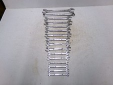 Lot Of 16 Craftsman Wrenches V-vv Metric Combination Mxd Lot All Usa Made