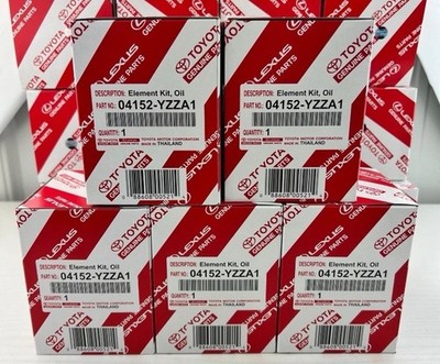5 PACK TOYOTA LEXUS SCION OEM ENGINE OIL FILTER 04152-YZZA1