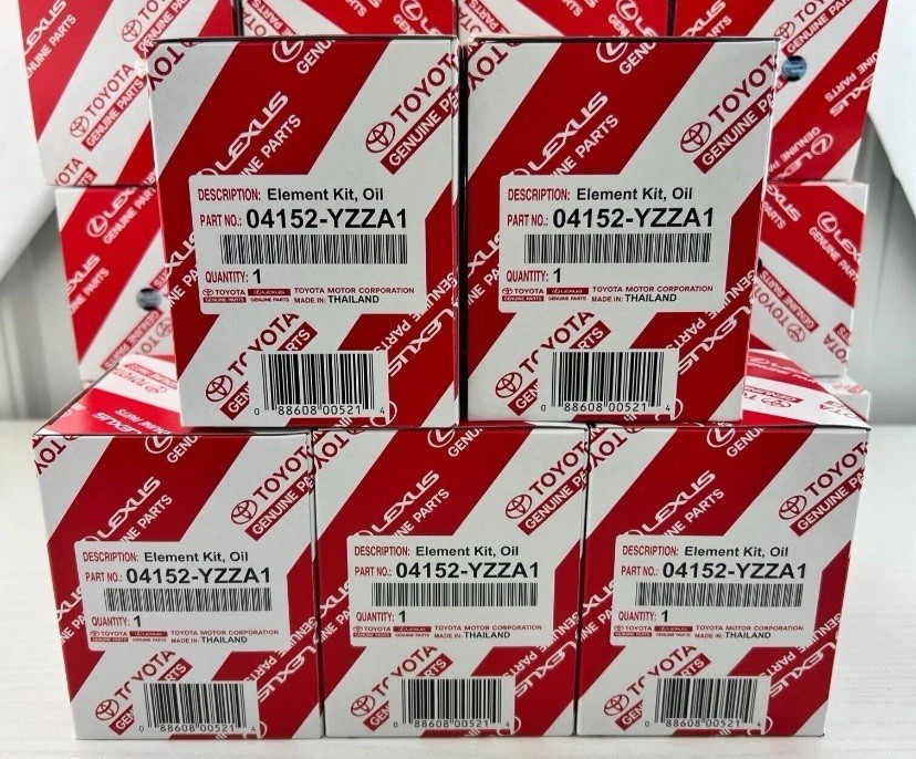 5 PACK TOYOTA LEXUS SCION OEM ENGINE OIL FILTER 04152-YZZA1
