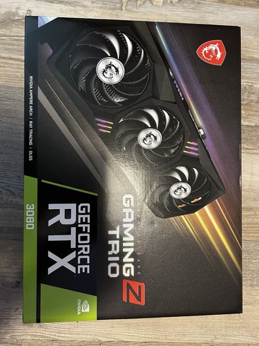 MSI Gaming GeForce RTX 3080 Gaming Z Trio 12G LHR 12GB GDRR6X Graphics Card - Afbeelding 8 van 12