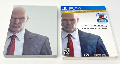 Hitman PS4 The Complete First Season Steelbook Edition Used Tested Playstation 4