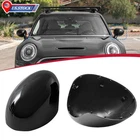 Side Mirror Cover Cap Replace Glossy For MINI Cooper F54 F55 F56 F60 2014-2019