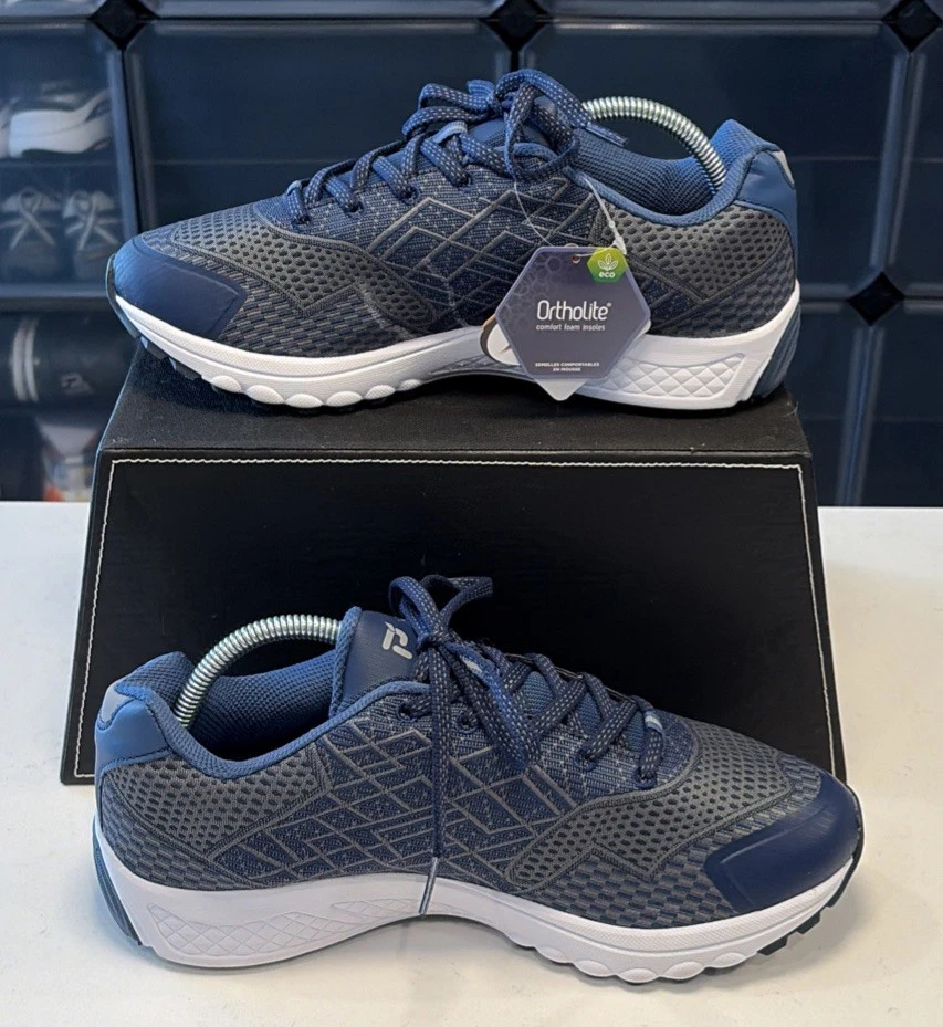 PROPET MAA102M ONE Navy/Gray Men's Walking Shoe Diabetic Approved Men 8.5 (K-A9)