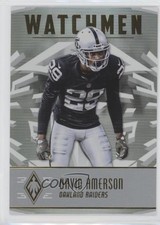 2016 Panini Phoenix Watchmen David Amerson #WM-DA 1u6
