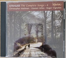 Strauss The Complete Songs - 4 Hyperion CDA67667 Maltman Miles Vignoles