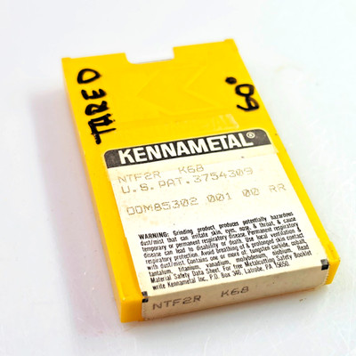 Kennametal NTF2R K68 Carbide Top-Notch Threading Inserts (Box of 10)