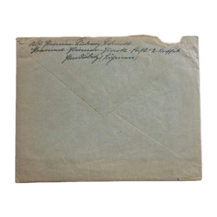 Feldpost Einheit im Besetzen Gebiet Böhmen und Mähren mit Kriegsinhalt Wehrmacht - Bild 2 von 4