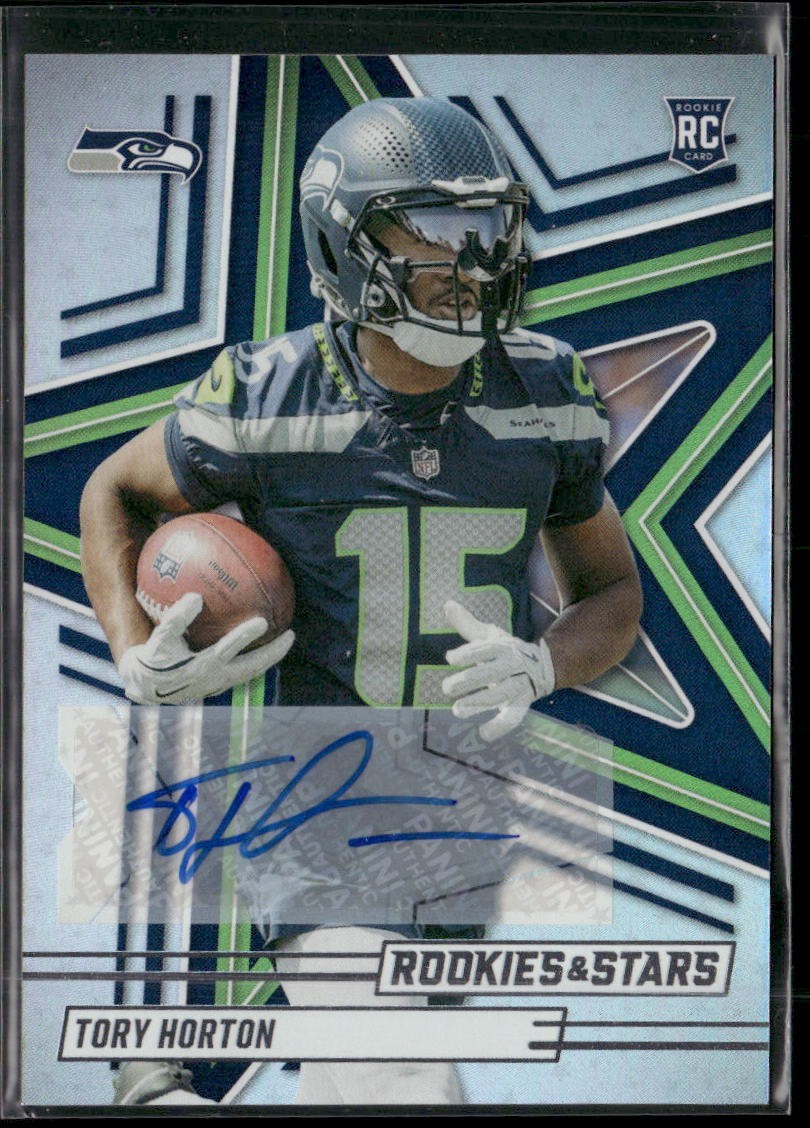 2025 Panini Rookies & Stars #185 Tory Horton Rookie Signatures