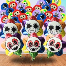 Dandys world PARTY SUPPLIES BIRTHDAY DECORATION BALLOON TABLEWARE SWIRL DISPlaY