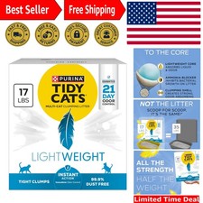 Purina LightWeight  Instant Action, Odor control, Multi-Cat, Clumping, 99.9 Pe...