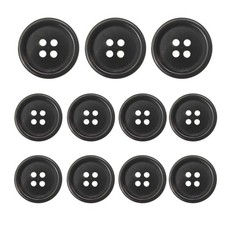 11Pcs Real Horn Buttons Set for Men Women'S Blazer and Suit, 20Mm Genuine Buffal