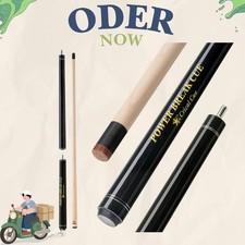 54.3in 3 Piece Maple Jump Break Cue 19-20oz 13.5mm Bakelite Tip Wrapless Handle