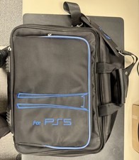 PS5 Travel Case Protective Bag for Console, Controllers, Game Card