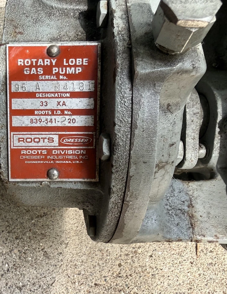 Bomba de gas lóbulo rotativo Roots 33XA 839-541-20 Foto 3 de 3