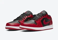 Nike Air Jordan 1 Low (GS)  Reverse Bred Banned 553560-606 Gradeschool Youth NEW