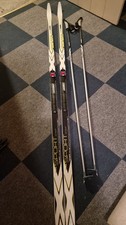 Fischer Langlauf Ski 187 mit Bindung gebrauch...