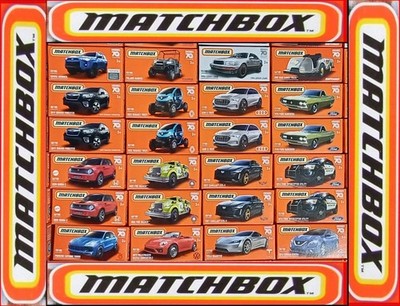 MATCHBOX POWER GRABS von 2023,  27 verschiedene Modelle zum aussuchen, neu&ovp