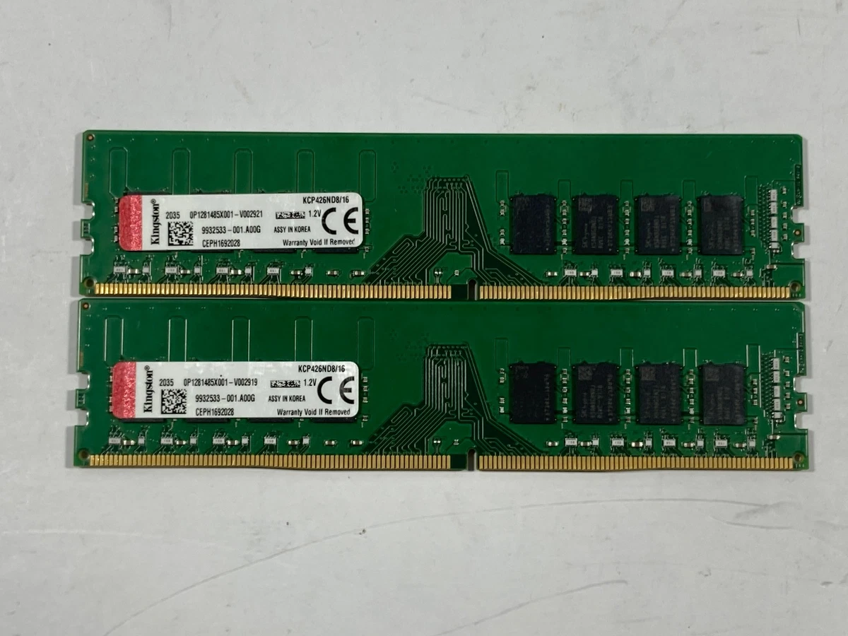 Kingston DDR4 SDRAM 32 GB Total Capacity Memory (RAM) for sale | eBay