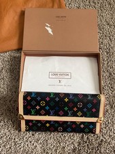 Authentic LOUIS VUITTON monogram multicolor w...