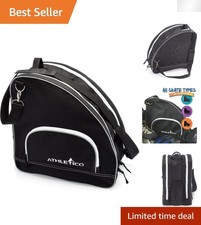 Versatile Ice  Roller Skate Bag with Adjustable Strap   Fit for Any Skate Size
