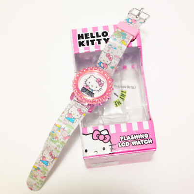 Sanrio Hello Kitty Wristwatch Digital Watch Girls Birthday  display picture 1
