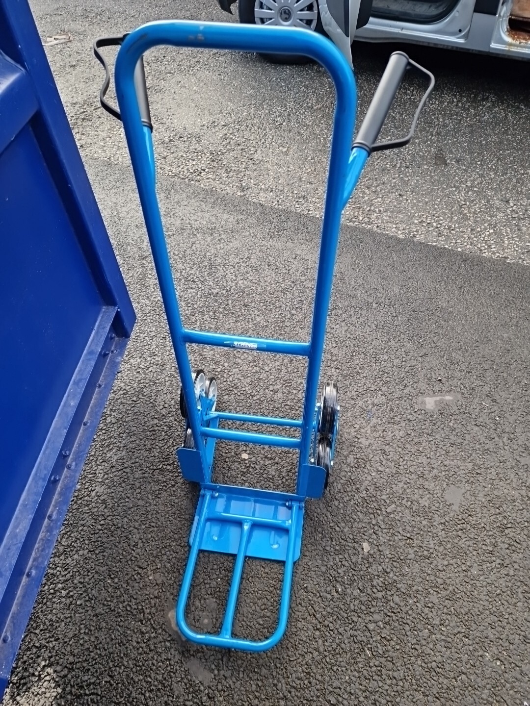 Mac Allister Stair Climbing Truck 150kg Load TriStar Wheels Folding