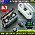 Wireless Bluetooth Earphones Headphones Earbuds Sports for Earpods iOS / Android