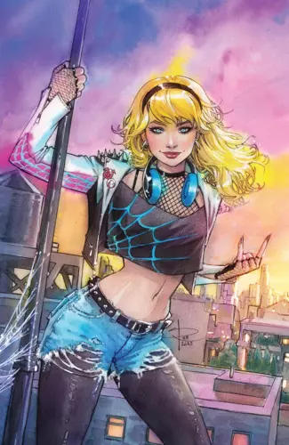 SPIDER-GWEN ANNUAL #1 [CHAOS] UNKNOWN COMICS SABINE RICH EXCLUSIVE NYCC VIRGIN V