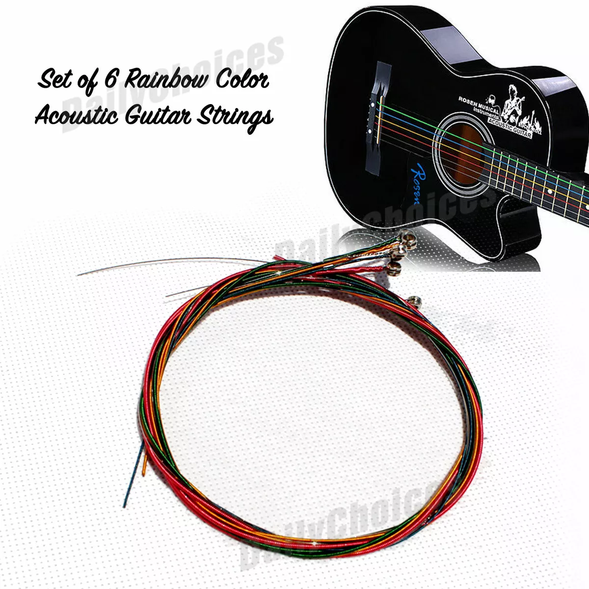 Rainbow 2024 guitar strings