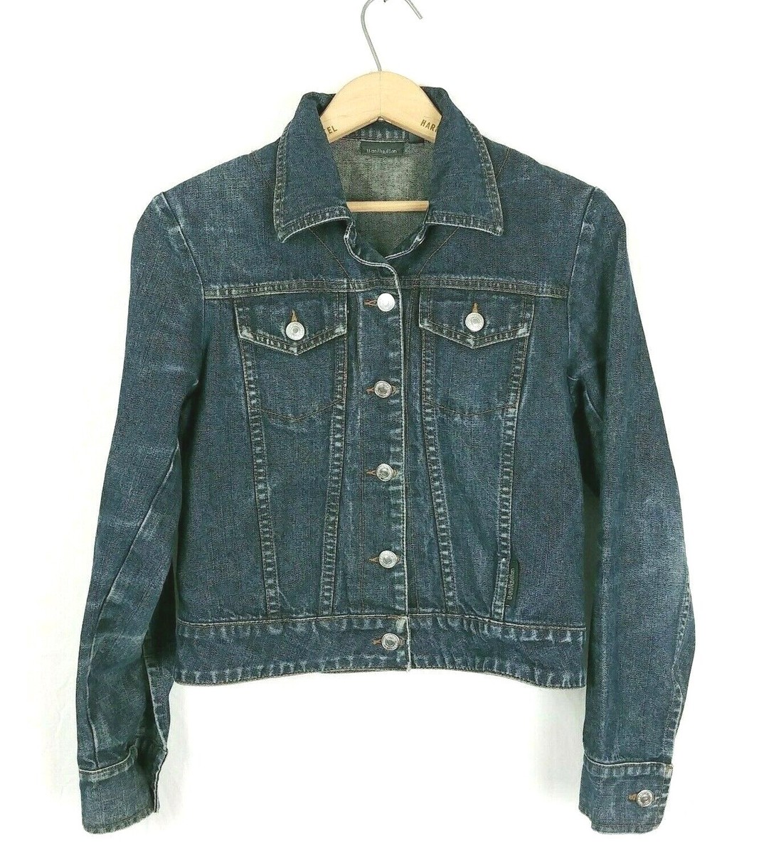 Trucker Jacket Aritzia Denim Jacket ARITZIA Denim Jacket Womens XS